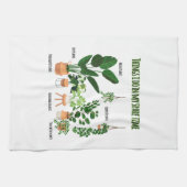 Dinge, die ich in meiner Freizeit tue - Gärtner, G Geschirrtuch (Horizontal)