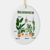 Dinge, die ich in meiner Freizeit tue - Gärtner, G Keramik Ornament (Rechts)