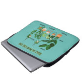Dinge, die ich in meiner Freizeit tue - Gärtner, G Laptopschutzhülle (Vorne Knopf)