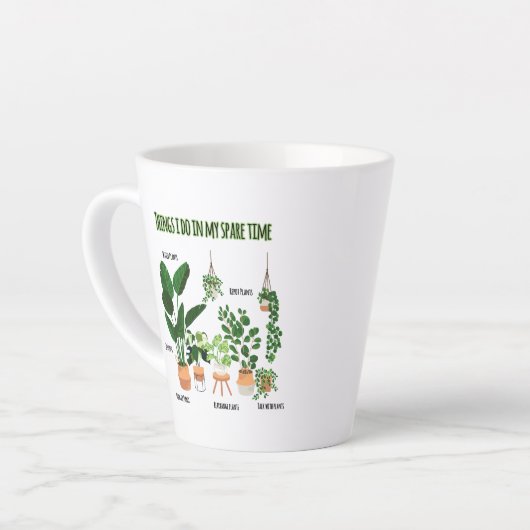 Dinge, die ich in meiner Freizeit tue - Gärtner, G Milchtasse (Linke Ecke)