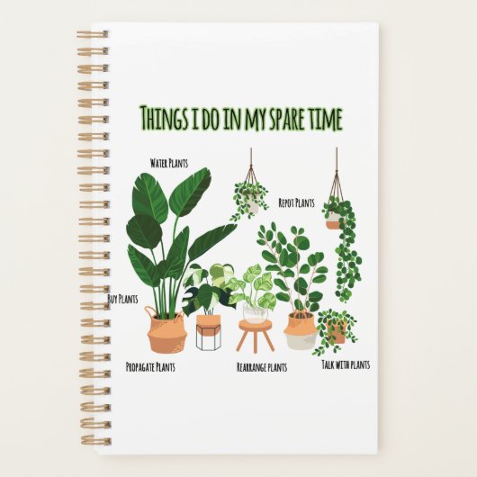 Dinge, die ich in meiner Freizeit tue - Gärtner, G Planer (Vorderseite)