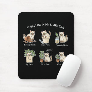 Dinge, die ich in meiner Freizeit tue Gartnerei Ra Mousepad