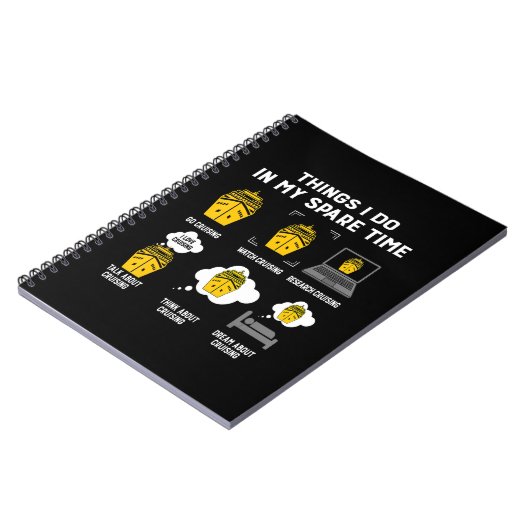 Dinge, die ich in meiner Freizeit tue, gehen Sie s Notizblock (Linke Seite)