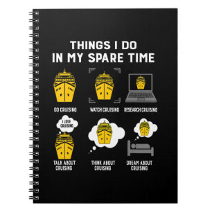 Dinge, die ich in meiner Freizeit tue, gehen Sie z Notizblock