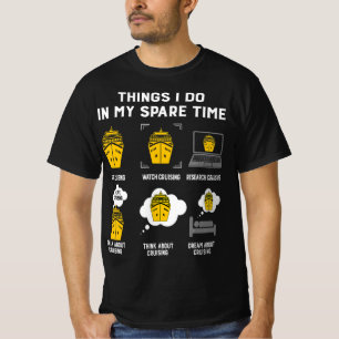 Dinge, die ich in meiner Freizeit tue, gehen Sie z T-Shirt
