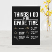 Dinge, die ich in meiner Freizeit tue, los Kart Karte (Gelbe Blume)