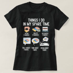 Dinge, die ich in meiner Freizeit tue, lustiges N T-Shirt