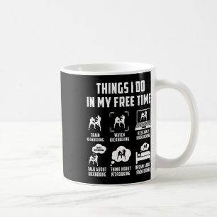 Dinge, die ich in meiner Freizeit tue, schaue, red Kaffeetasse