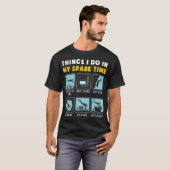 Dinge, die ich in meiner Freizeit tue Scuba Diver T-Shirt (Vorne ganz)