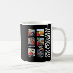 Dinge, die ich in meiner Freizeit tue, sind lange Kaffeetasse