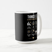 Dinge, die ich in meiner Freizeit tue, spreche, de Kaffeetasse (VorderseiteRechts)