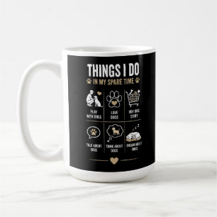 Dinge, die ich in meiner Freizeit tue, spreche, de Kaffeetasse