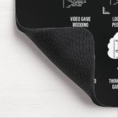 Dinge, die ich in meiner Freizeit Video Game App m Mousepad (Ecke)