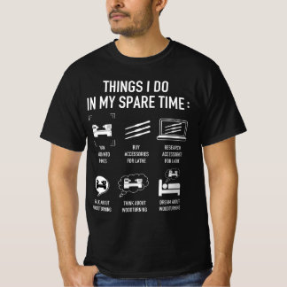 Dinge, die ich in meiner Freizeit Woodvater Carpen T-Shirt