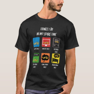Dinge, die ich in meiner Zeit Füchse tue T-Shirt