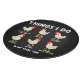 Dinge, die ich in meiner Zeit in der Hühnerzucht t Schneidebrett (Ecke)