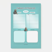 Dinge, die ich unterbreche post-it klebezettel (Vorderseite)