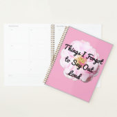 Dinge, die ich vergessen habe, laut zu sagen planer (Anzeige)