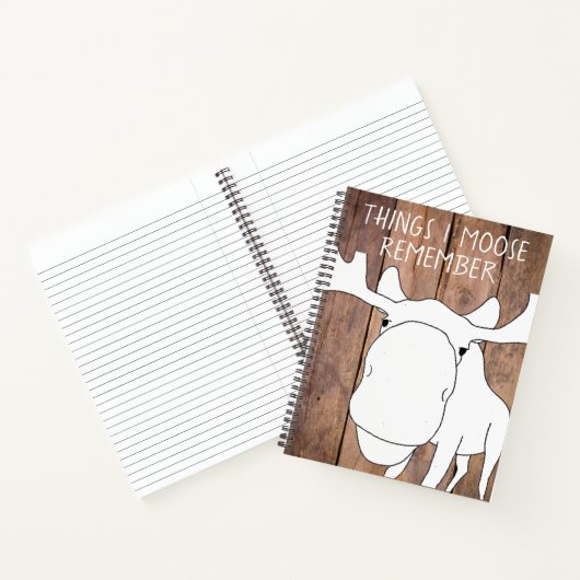 Dinge, die ich verlieren Erinnerung an Spiral-Note Notizblock (Innenseite)