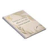 Dinge, die ich von morgen Notebook vergessen werde Notizblock (Rechte Seite)