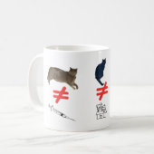 Dinge, die keine Cats-Tasse sind Kaffeetasse (Vorderseite Links)