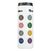 Dinge, die Mamas sagen Thermosbecher (Rückseite)