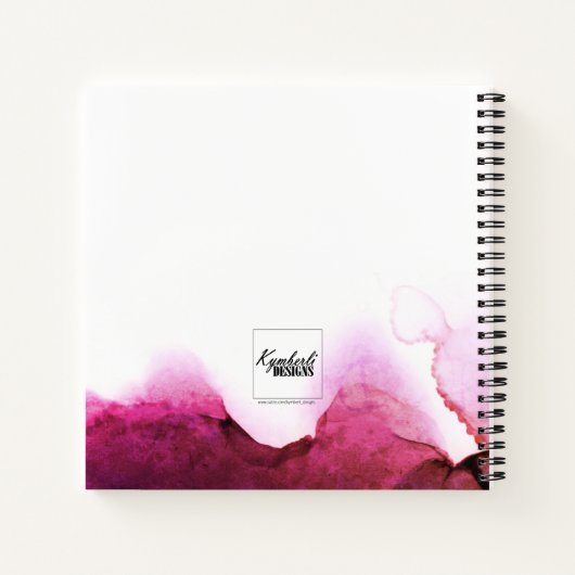 Dinge, die meine Mutter sagt Funny Notebook Notizblock (Rückseite)