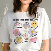 Dinge, die mich glücklich machen Tri-Blend shirt