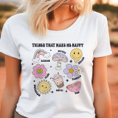 Dinge, die mich glücklich machen Tri-Blend shirt