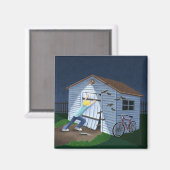 Dinge, die nachts stürzen magnet (Vorderseite/Rückseite)