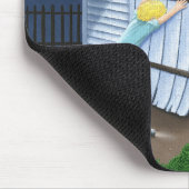 Dinge, die nachts stürzen mousepad (Ecke)