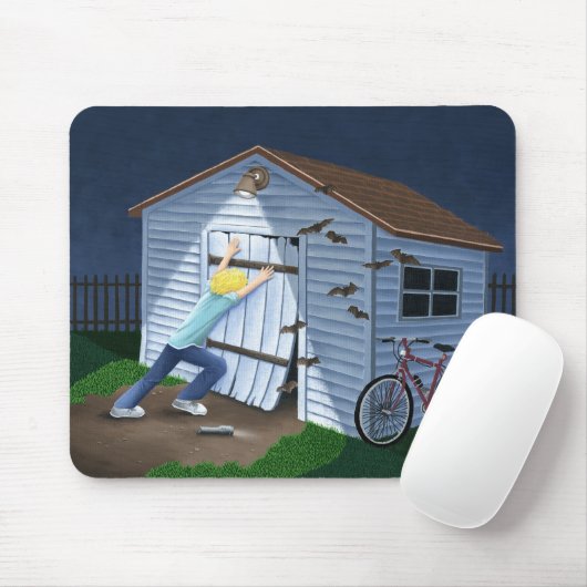 Dinge, die nachts stürzen mousepad (Mit Mouse)