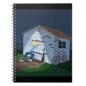 Dinge, die nachts stürzen notizblock (Vorderseite)