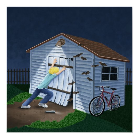 Dinge, die nachts stürzen poster (Vorderseite)