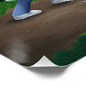 Dinge, die nachts stürzen poster (Ecke)