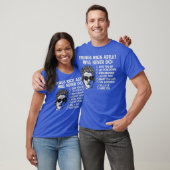 Dinge, die Rick Astley niemals tun würde T-Shirt (Unisex)