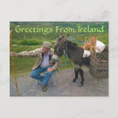 Dinge, die Sie in Irland sehen werden Postkarte (Vorderseite)