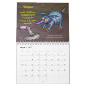 Dinge, die "springen"! Im Nachtkalender Kalender (Mär 2027)