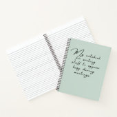 Dinge, die während der Sitzungen besetzt erscheine Notizblock (Innenseite)