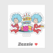 Dinge, die zwei Party Aufkleber (Blatt)