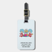 Dinge, die zwei Party Gepäckanhänger (Vorderseite vertikal)