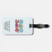 Dinge, die zwei Party Gepäckanhänger (Rückseite horizontal)