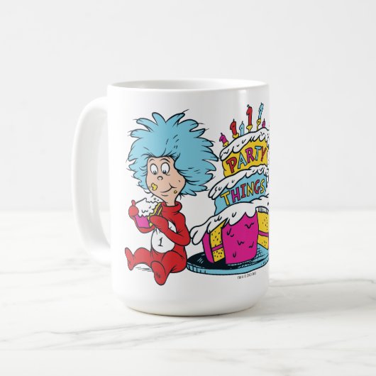 Dinge, die zwei Party Kaffeetasse (Vorderseite Links)