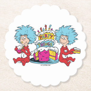 Dinge, die zwei Party Untersetzer