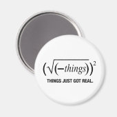 Dinge einfach nur got magnet (Vorderseite/Rückseite)