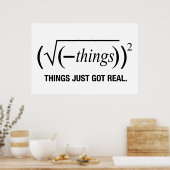 Dinge einfach nur got poster (Küche)