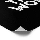 Dinge eiserne Arbeit aus lustigen Eisen Pun Dark B Poster (Ecke)