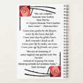 Dinge, für die ich dankbar bin notizblock (Rückseite)