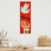 Dinge gelassen, die individuell anpassbare Poster  (Küche)