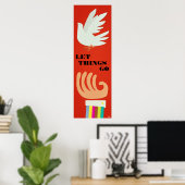 Dinge gelassen, die individuell anpassbare Poster  (Heimbüro)